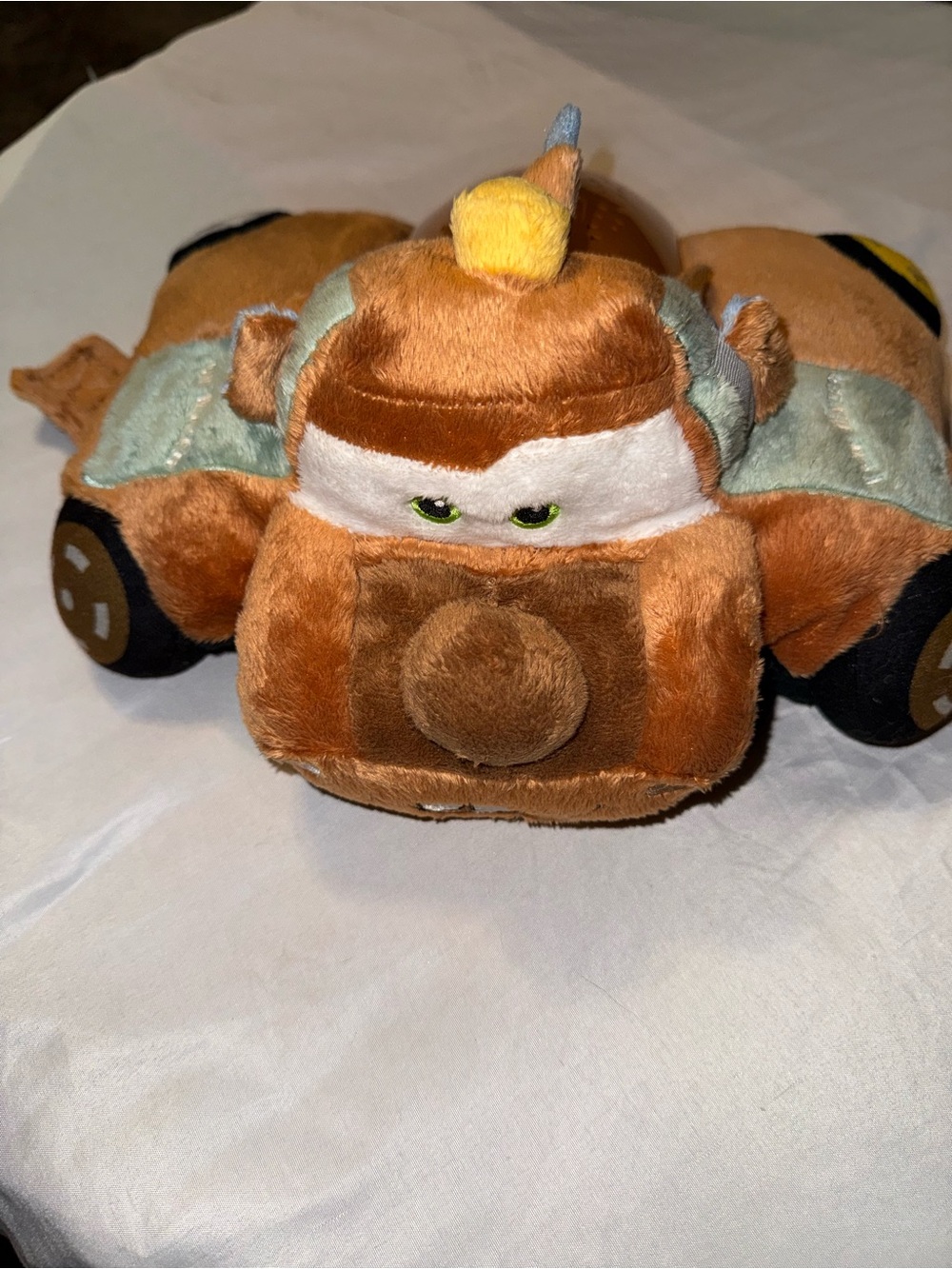 Tow Mater Dream Lite Pillow Pet-Plush Toy - Brown Kids Car Plush-Rare